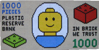 LEGO 1000 Piece Banknote