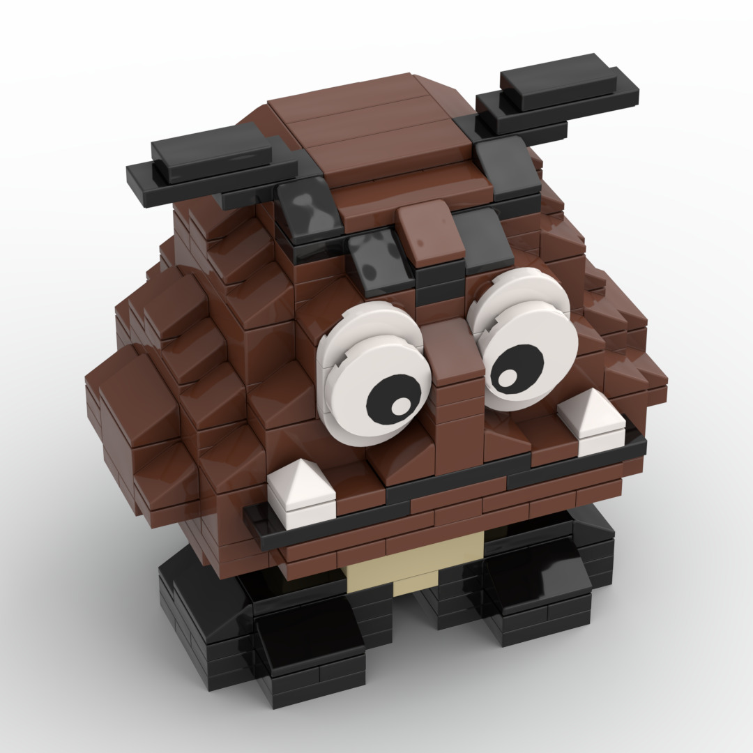 LEGO MOC Goomba by Ben_Stephenson | Rebrickable - Build with LEGO